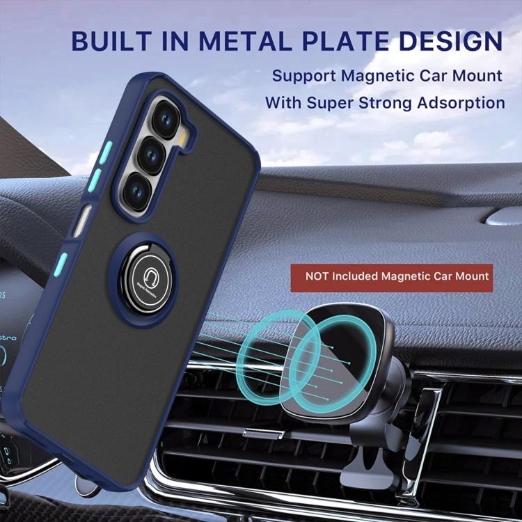 For Infinix Hot 60i 4G / 60 4G Q Shadow 1 Series TPU + PC Phone Case with Ring