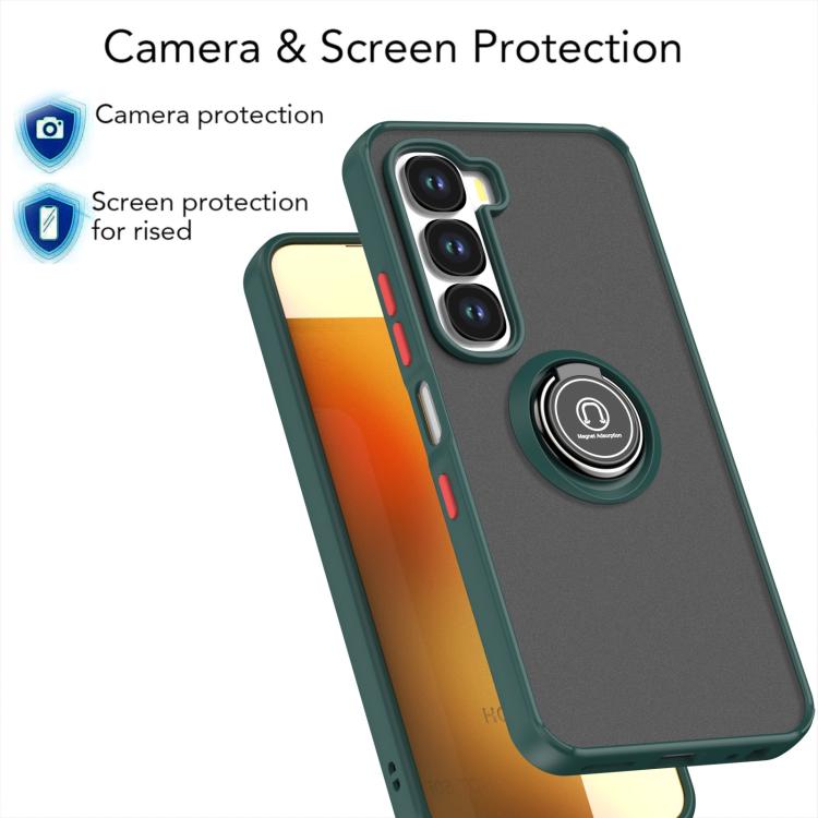 For Infinix Hot 60i 4G / 60 4G Q Shadow 1 Series TPU + PC Phone Case with Ring