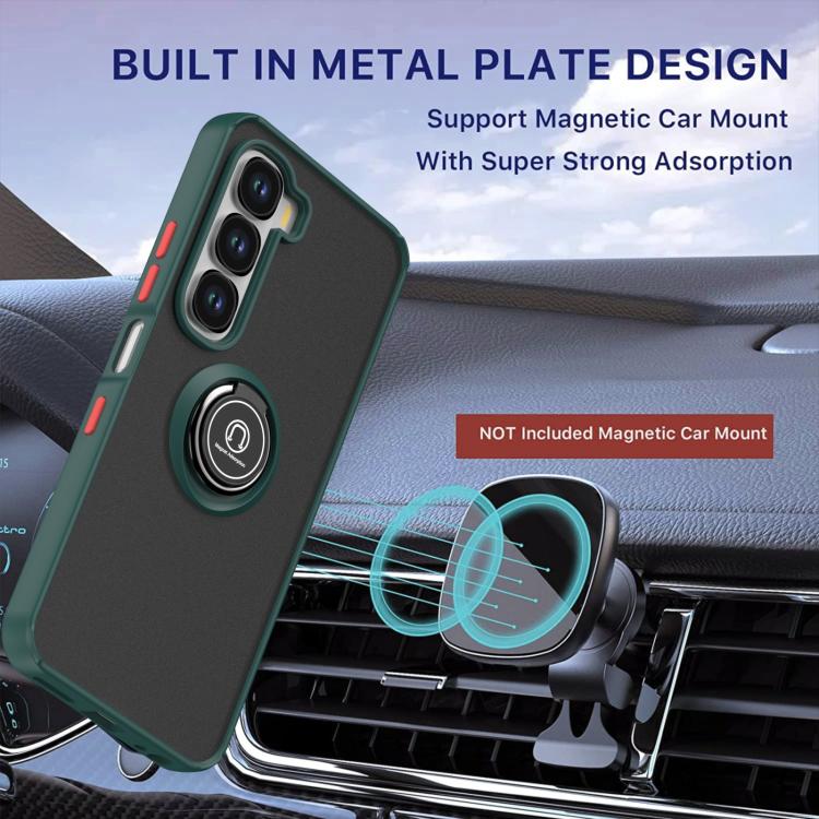For Infinix Hot 60i 4G / 60 4G Q Shadow 1 Series TPU + PC Phone Case with Ring