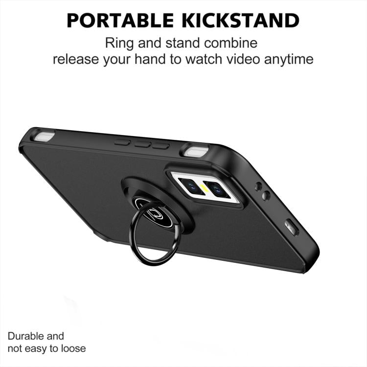 For Infinix GT 30 Pro Q Shadow 1 Series TPU + PC Phone Case with Ring
