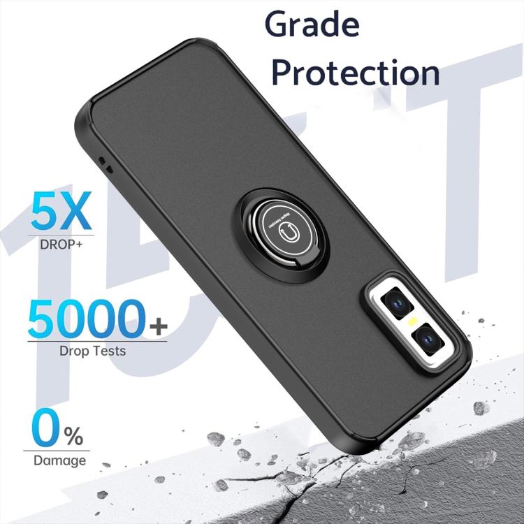 For Infinix GT 30 Pro Q Shadow 1 Series TPU + PC Phone Case with Ring