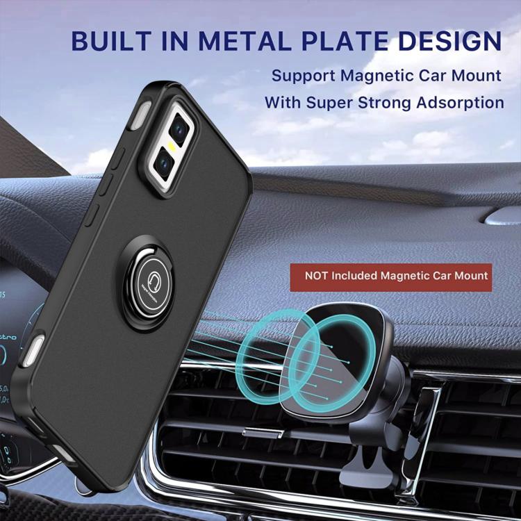 For Infinix GT 30 Pro Q Shadow 1 Series TPU + PC Phone Case with Ring
