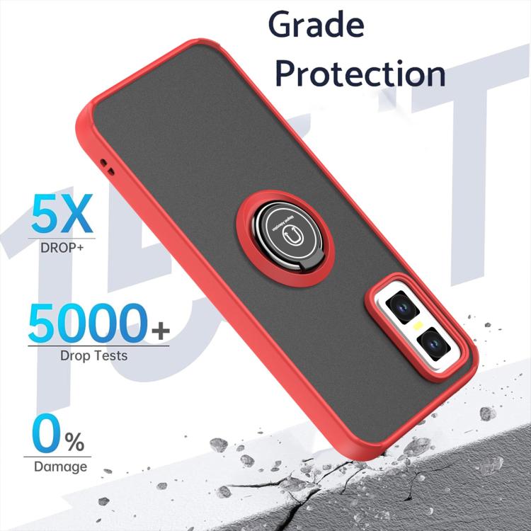 For Infinix GT 30 Pro Q Shadow 1 Series TPU + PC Phone Case with Ring