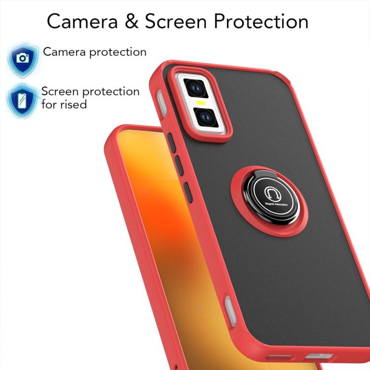 For Infinix GT 30 Pro Q Shadow 1 Series TPU + PC Phone Case with Ring