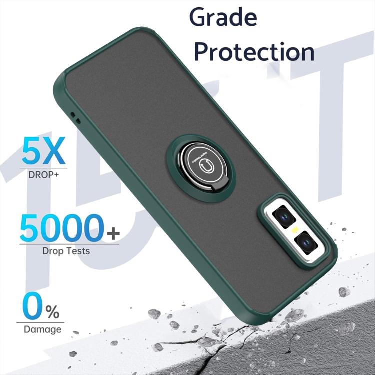 For Infinix GT 30 Pro Q Shadow 1 Series TPU + PC Phone Case with Ring