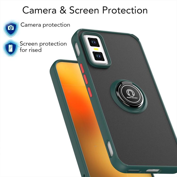 For Infinix GT 30 Pro Q Shadow 1 Series TPU + PC Phone Case with Ring