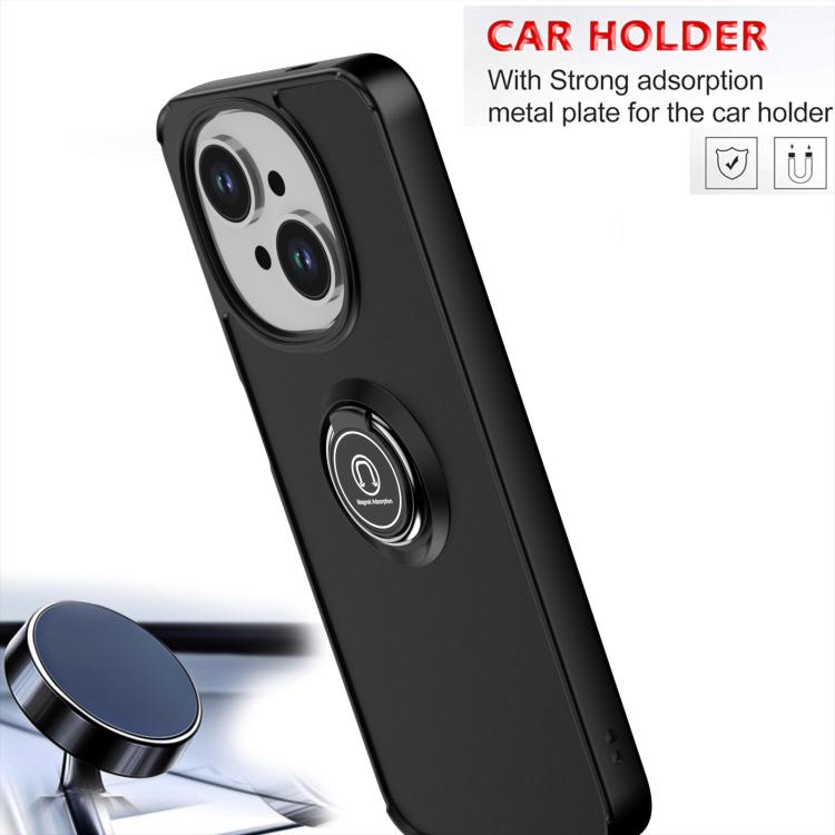 For Tecno Spark Go 1 / Go 2025 Q Shadow 1 Series TPU + PC Phone Case with Ring