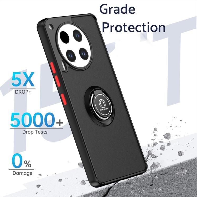 For Tecno Camon 30 4G Q Shadow 1 Series TPU + PC Phone Case with Ring