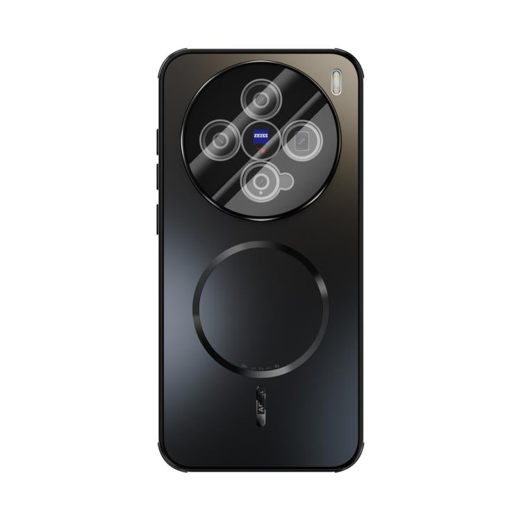 For vivo X200 Pro mini ABEEL Heat Dissipation Frosted MagSafe Phone Case with Lens Film