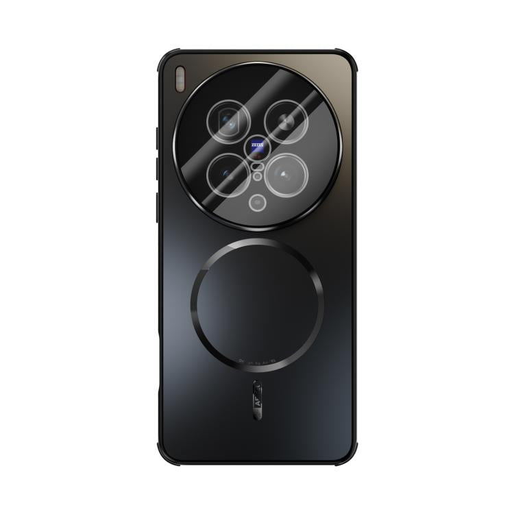 For vivo X200 Ultra ABEEL Heat Dissipation Frosted MagSafe Phone Case with Lens Film