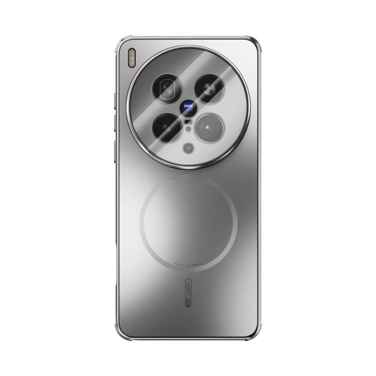 For vivo X200 Ultra ABEEL Heat Dissipation Frosted MagSafe Phone Case with Lens Film