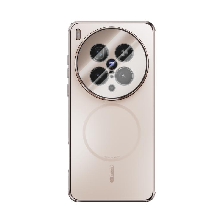 For vivo X200 Ultra ABEEL Heat Dissipation Frosted MagSafe Phone Case with Lens Film
