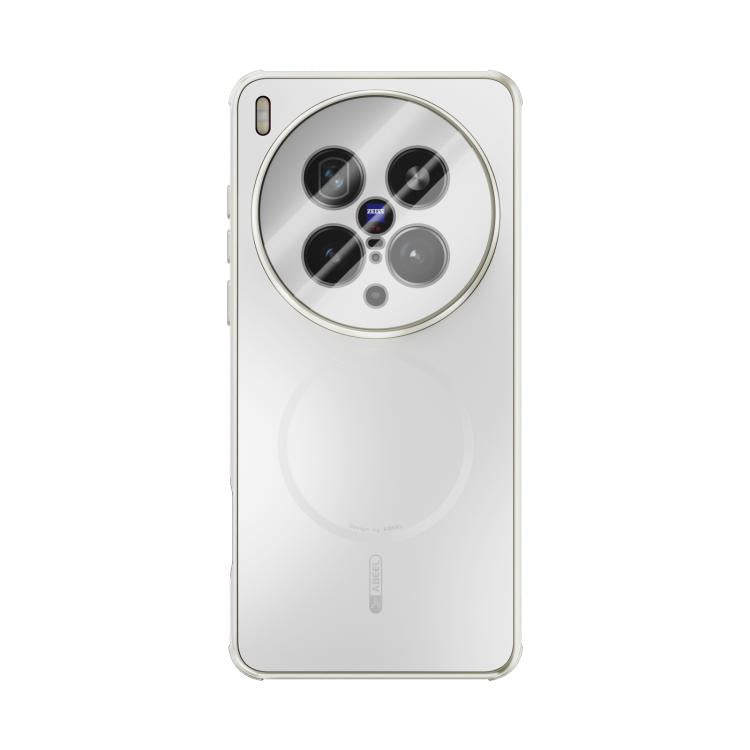 For vivo X200 Ultra ABEEL Heat Dissipation Frosted MagSafe Phone Case with Lens Film