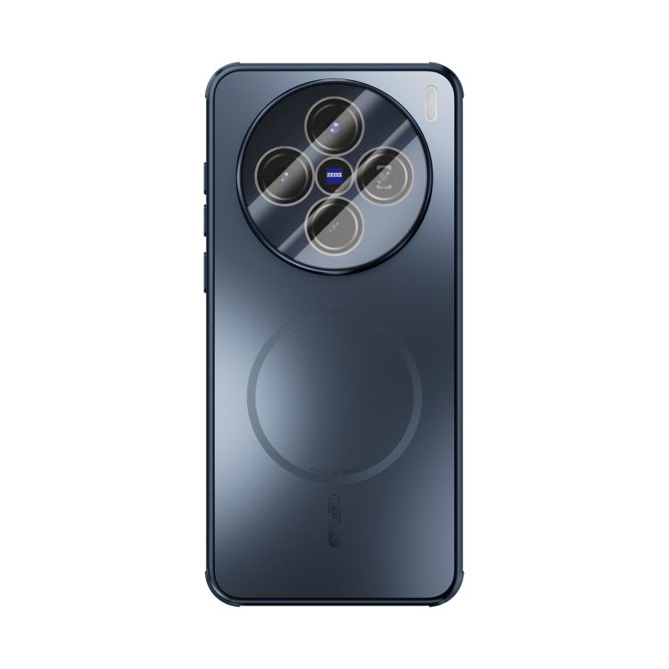 For vivo X200s ABEEL Heat Dissipation Frosted MagSafe Phone Case with Lens Film