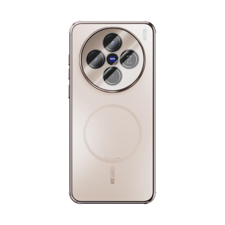 For vivo X200s ABEEL Heat Dissipation Frosted MagSafe Phone Case with Lens Film
