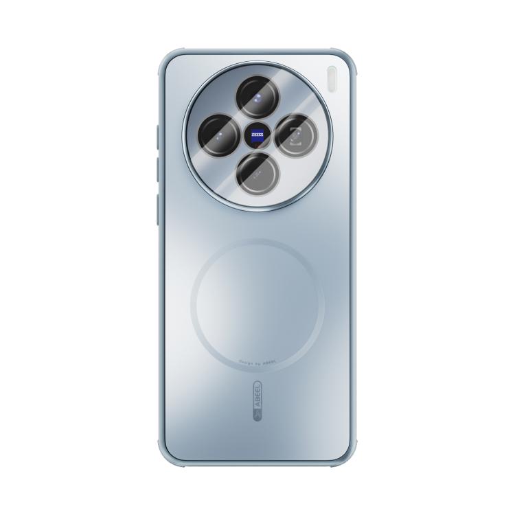 For vivo X200s ABEEL Heat Dissipation Frosted MagSafe Phone Case with Lens Film