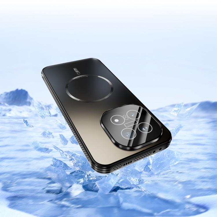 For vivo iQOO 15 ABEEL Heat Dissipation Frosted MagSafe Phone Case with Lens Film