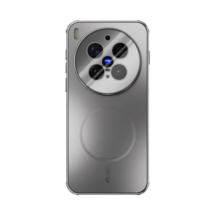 For vivo X300 Pro ABEEL Heat Dissipation Frosted MagSafe Phone Case with Lens Film