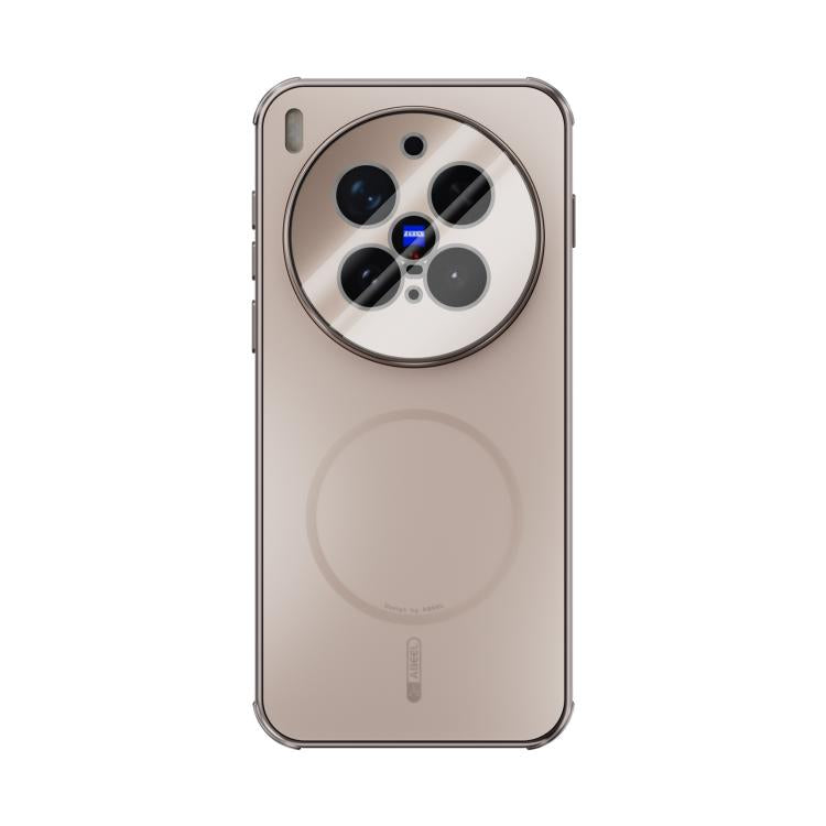For vivo X300 Pro ABEEL Heat Dissipation Frosted MagSafe Phone Case with Lens Film