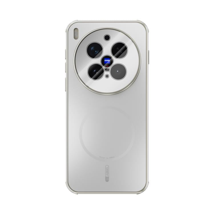 For vivo X300 Pro ABEEL Heat Dissipation Frosted MagSafe Phone Case with Lens Film