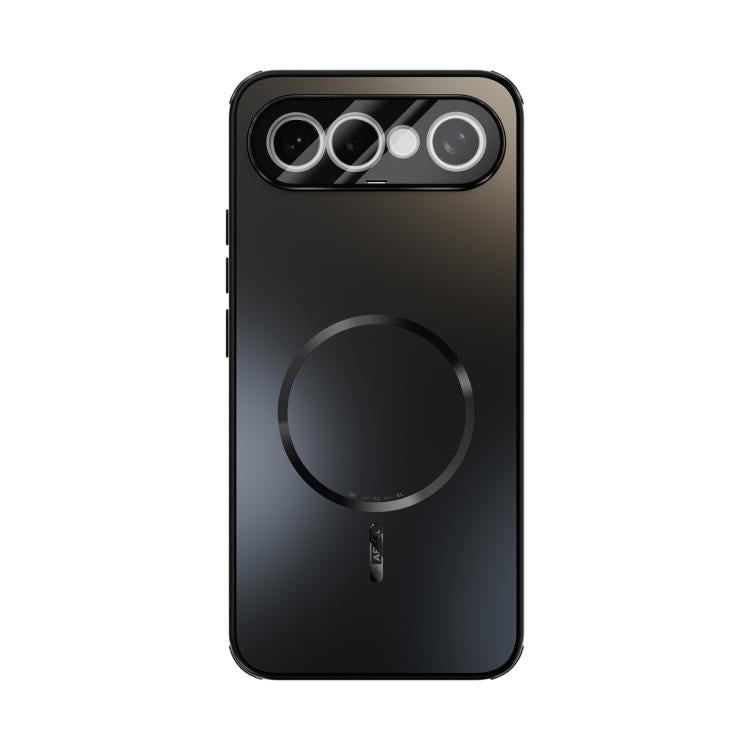 For vivo S50 Pro mini 5G ABEEL Heat Dissipation Frosted MagSafe Phone Case with Lens Film
