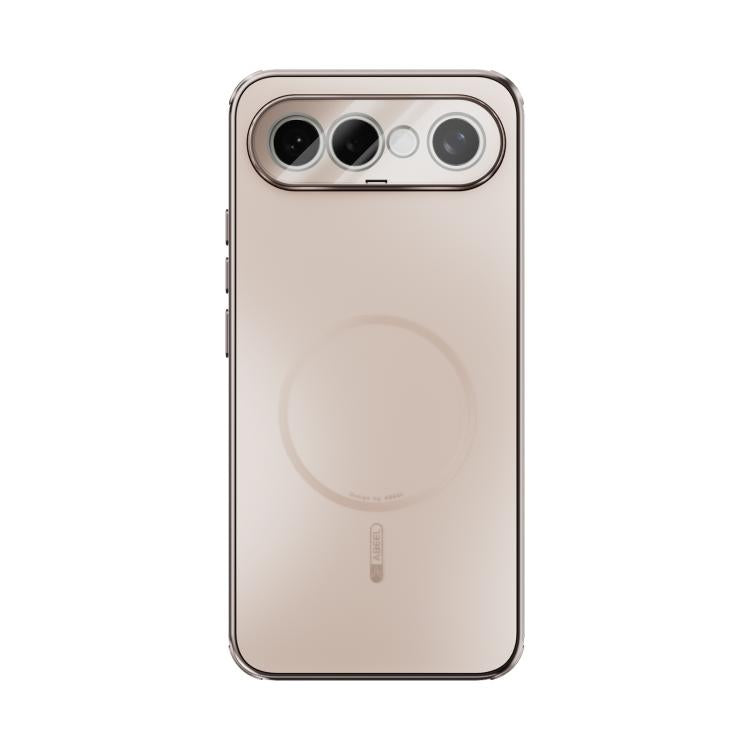 For vivo S50 Pro mini 5G ABEEL Heat Dissipation Frosted MagSafe Phone Case with Lens Film