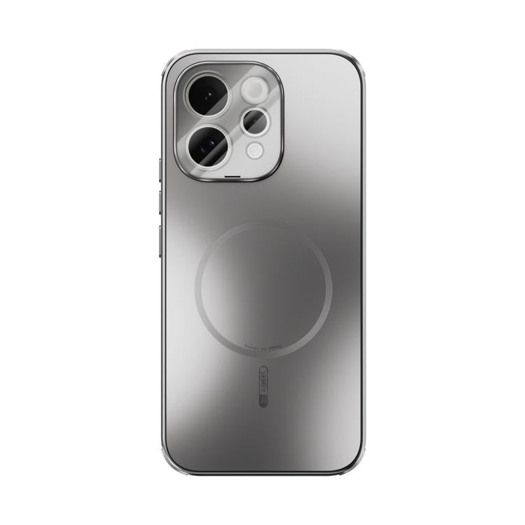 For vivo S50 5G ABEEL Heat Dissipation Frosted MagSafe Phone Case with Lens Film