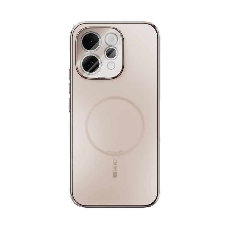 For vivo S50 5G ABEEL Heat Dissipation Frosted MagSafe Phone Case with Lens Film
