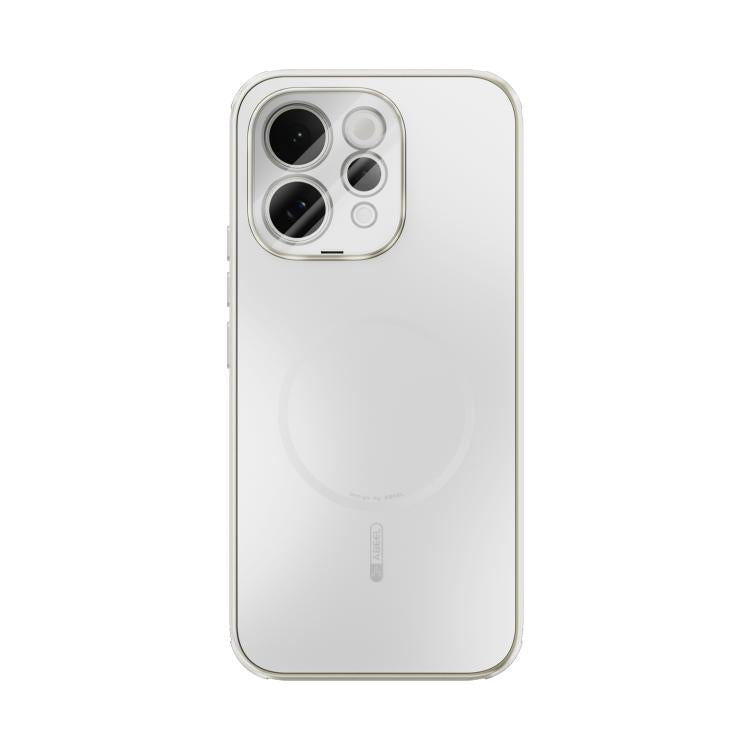 For vivo S50 5G ABEEL Heat Dissipation Frosted MagSafe Phone Case with Lens Film