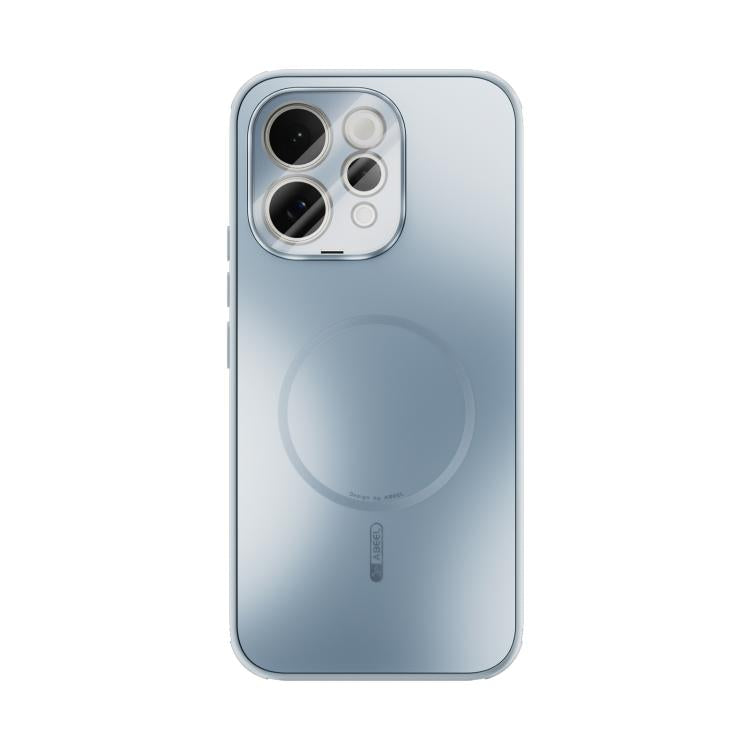 For vivo S50 5G ABEEL Heat Dissipation Frosted MagSafe Phone Case with Lens Film