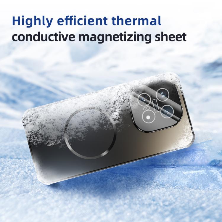 For vivo iQOO 15 Ultra 5G ABEEL Heat Dissipation Frosted MagSafe Phone Case with Lens Film