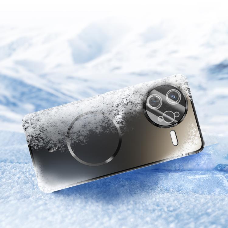For Redmi K80 ABEEL Heat Dissipation Frosted MagSafe Phone Case with Lens Film
