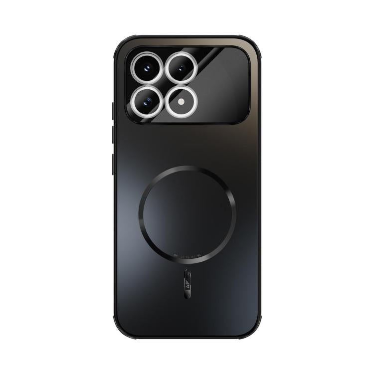 For Redmi K90/Poco F8 Pro ABEEL Heat Dissipation Frosted MagSafe Phone Case with Lens Film