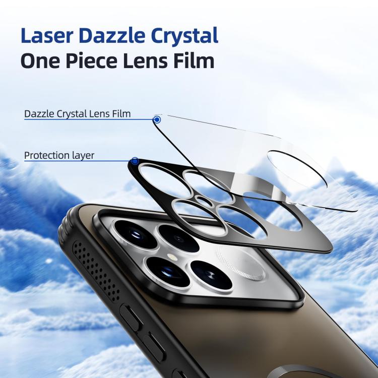 For Redmi K90 Pro Max ABEEL Heat Dissipation Frosted MagSafe Phone Case with Lens Film