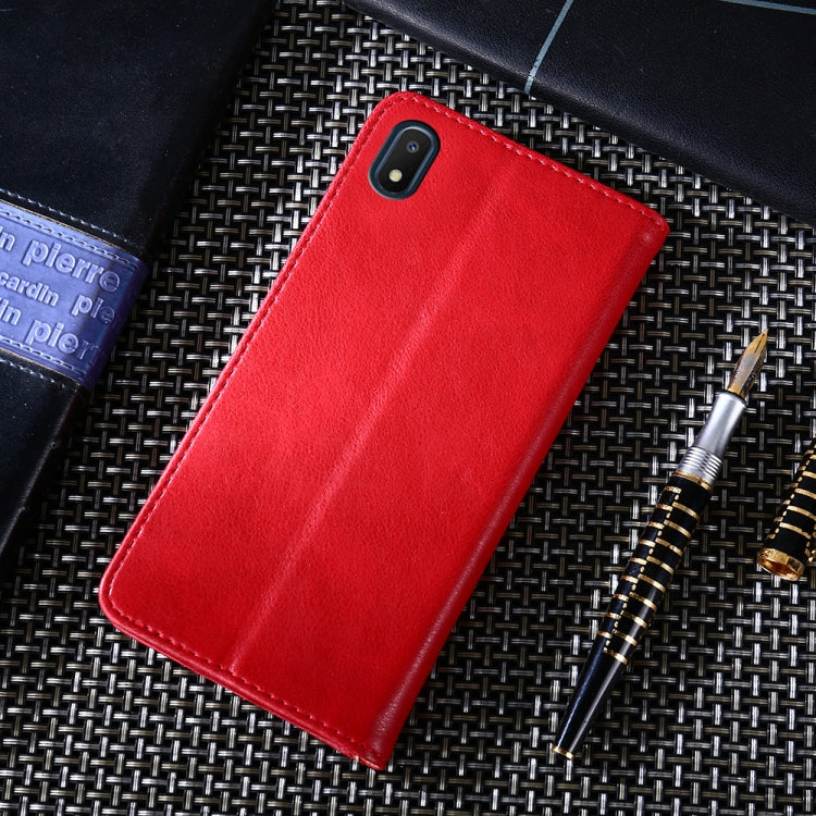 For Samsung Galaxy A10e Non-Magnetic Retro Texture Horizontal Flip Leather Case with Holder & Card Slots & Wallet