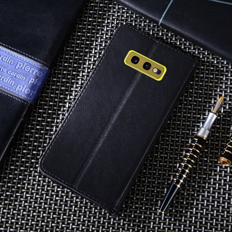 For Samsung Galaxy S10 Lite Non-Magnetic Retro Texture Horizontal Flip Leather Case with Holder & Card Slots & Wallet