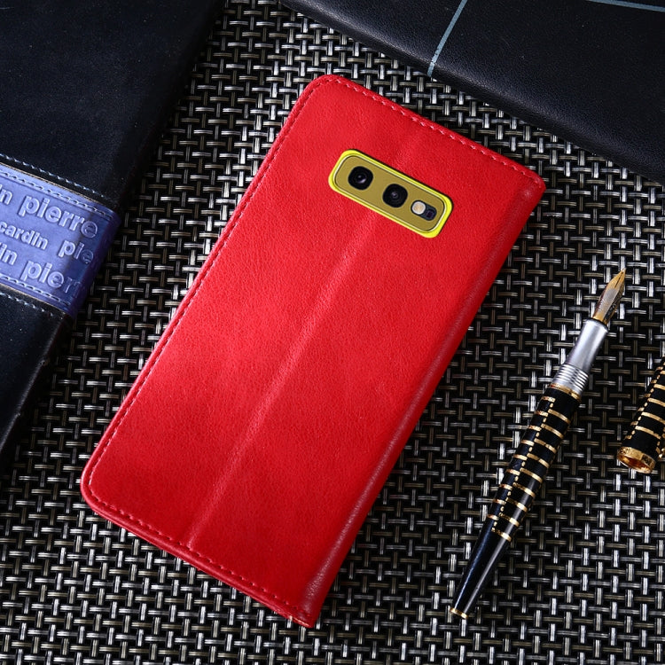 For Samsung Galaxy S10 Lite Non-Magnetic Retro Texture Horizontal Flip Leather Case with Holder & Card Slots & Wallet