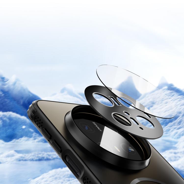 For Huawei Mate 70 ABEEL Heat Dissipation Frosted MagSafe Phone Case with Lens Film