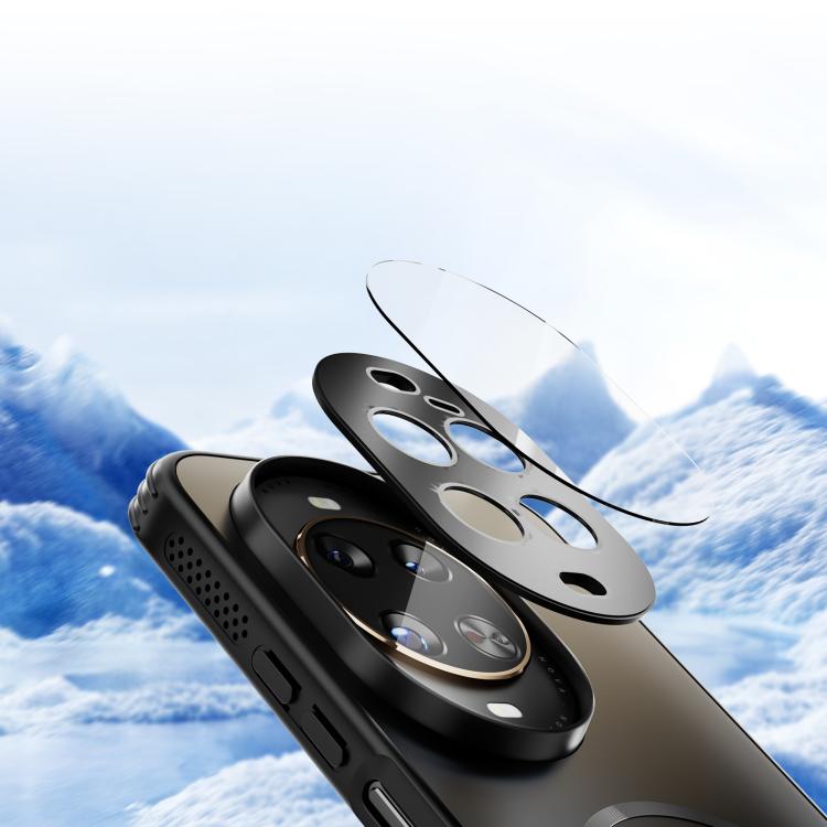 For Huawei nova 14 Pro ABEEL Heat Dissipation Frosted MagSafe Phone Case with Lens Film