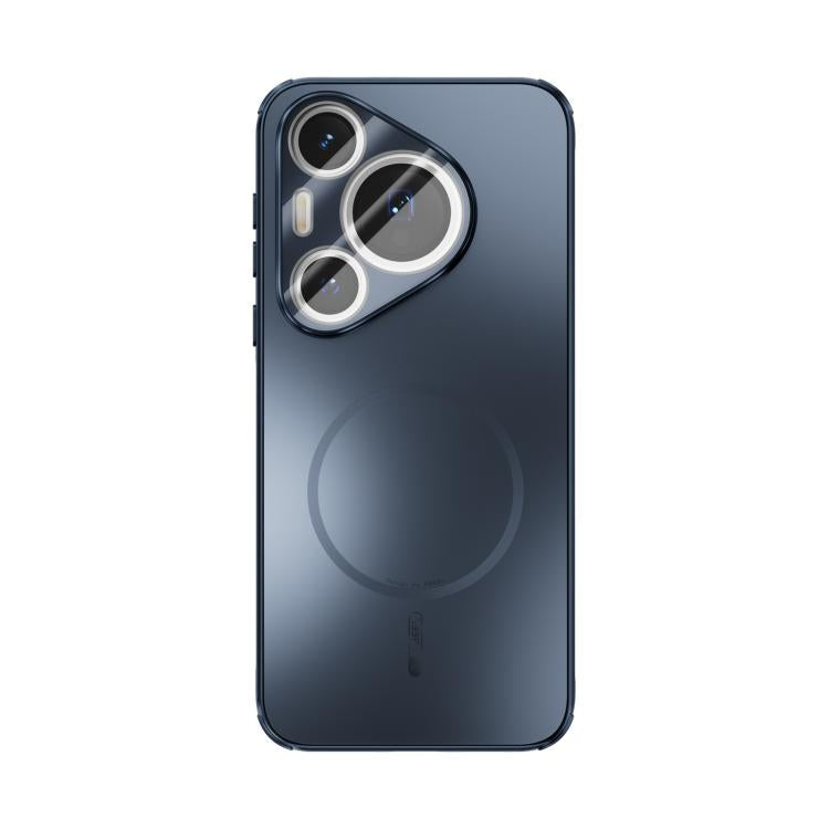 For Huawei Pura 70 Pro / 70 Pro+ ABEEL Heat Dissipation Frosted MagSafe Phone Case with Lens Film