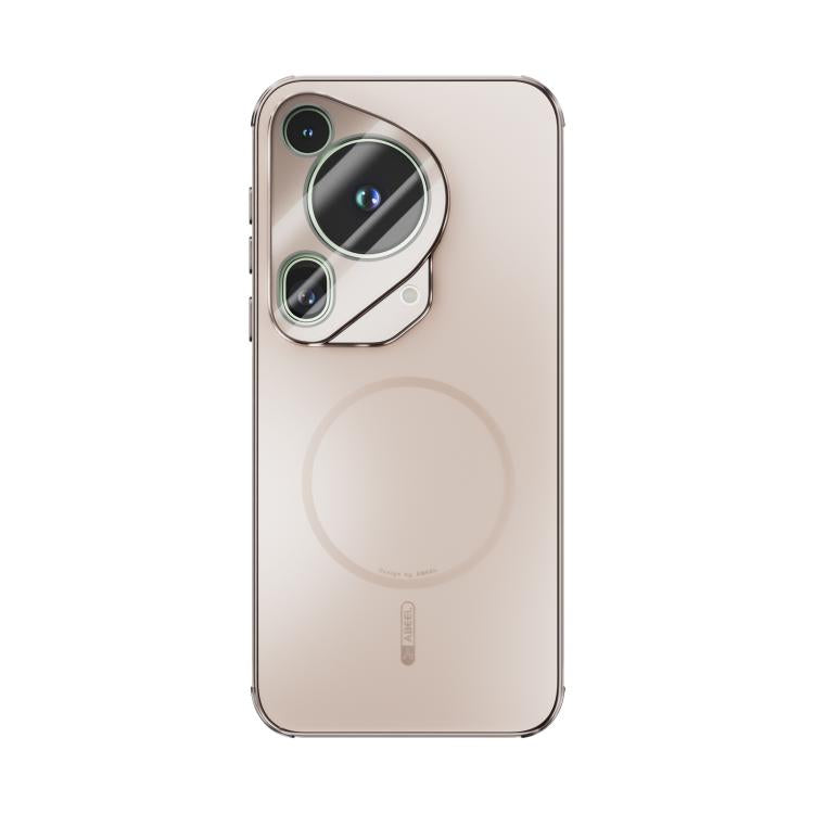 For Huawei Pura 70 Ultra ABEEL Heat Dissipation Frosted MagSafe Phone Case with Lens Film