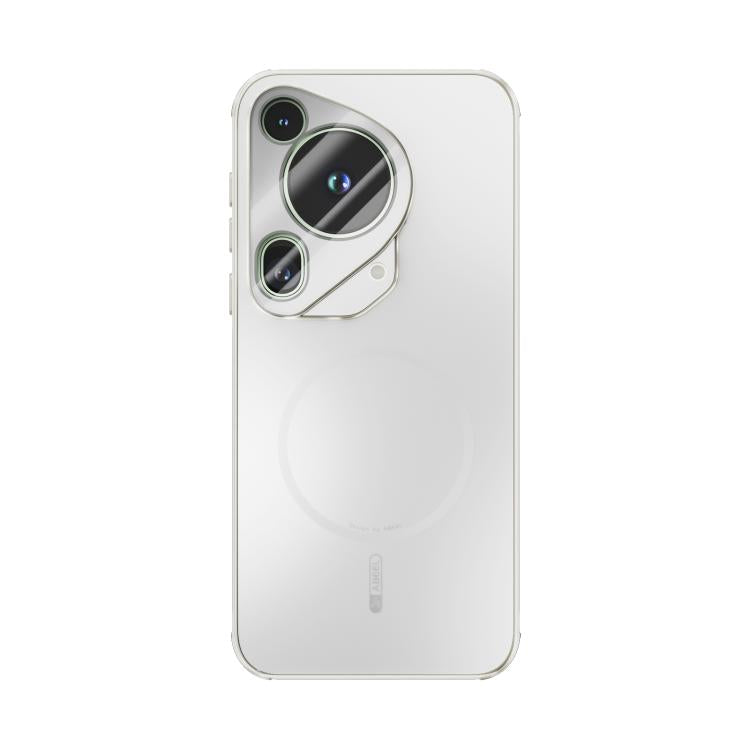 For Huawei Pura 70 Ultra ABEEL Heat Dissipation Frosted MagSafe Phone Case with Lens Film