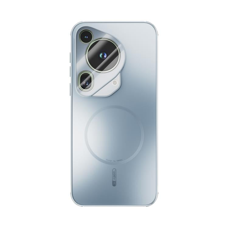 For Huawei Pura 70 Ultra ABEEL Heat Dissipation Frosted MagSafe Phone Case with Lens Film