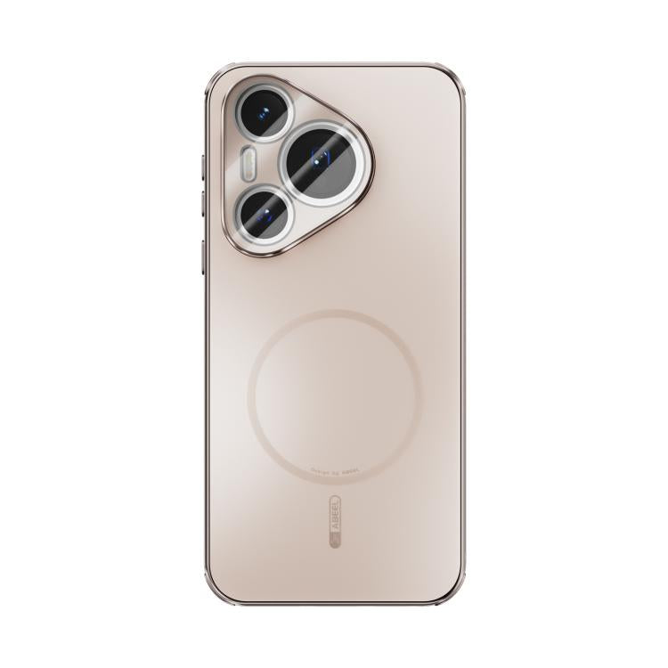 For Huawei Pura 70 ABEEL Heat Dissipation Frosted MagSafe Phone Case with Lens Film