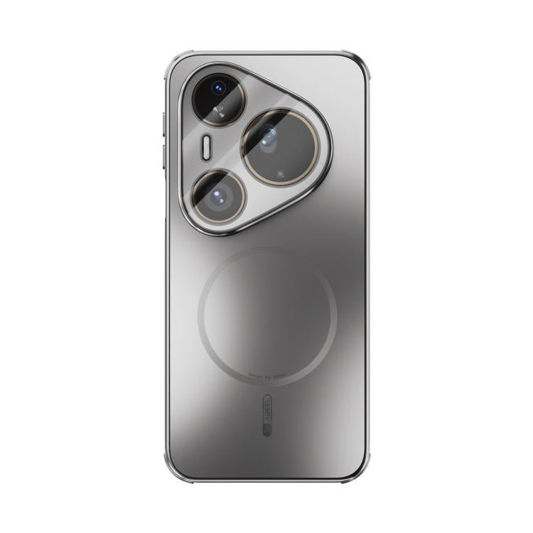 For Huawei Pura 80 Ultra 5G ABEEL Heat Dissipation Frosted MagSafe Phone Case with Lens Film