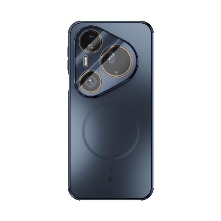 For Huawei Pura 80 Ultra 5G ABEEL Heat Dissipation Frosted MagSafe Phone Case with Lens Film