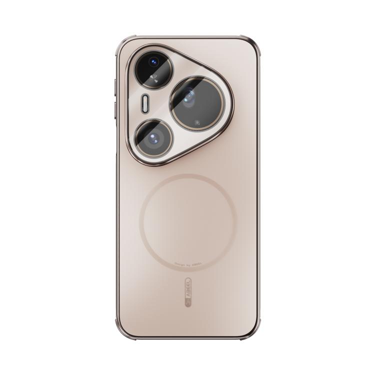 For Huawei Pura 80 Ultra 5G ABEEL Heat Dissipation Frosted MagSafe Phone Case with Lens Film