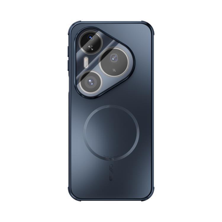 For Huawei Pura 80 Pro 5G / 80 Pro+ 5G ABEEL Heat Dissipation Frosted MagSafe Phone Case with Lens Film