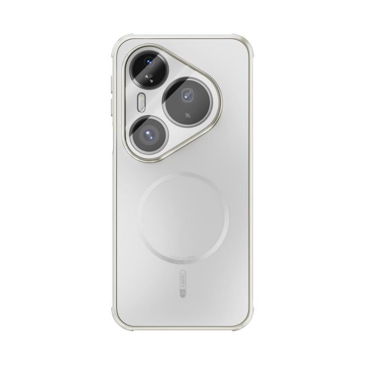 For Huawei Pura 80 Pro 5G / 80 Pro+ 5G ABEEL Heat Dissipation Frosted MagSafe Phone Case with Lens Film