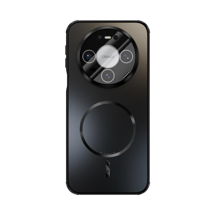 For Huawei Mate 80 / 80 Pro ABEEL Heat Dissipation Frosted MagSafe Phone Case with Lens Film